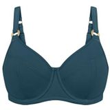 TRIUMPH - Summer Twist - Bikini-BH - Blauw Groen - 77% Polyamide