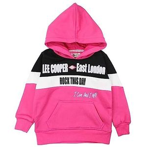 Lee Cooper Sweatshirt voor meisjes, Roze, 4 Jaren