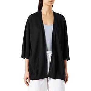PART TWO Prijapw Ca Vest voor dames, relaxed fit, gebreide sweater, zwart, S