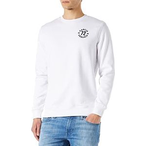 Garcia Heren O21065 Sweatshirt, Wit, XXXL