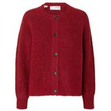 Wolmix - Vest - Zacht - Met Knopen - Lange Raglanmouwen - Relaxed Fit