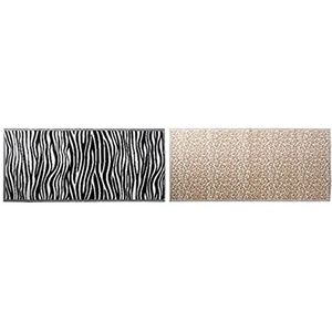 Dkd Home Decor tapijt, wit, polypropyleen (PP) (2 stuks)