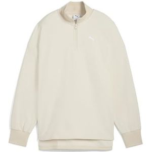PUMA - HER - Oversized Wintertop - Dames - Ronde Hals - Halve Rits