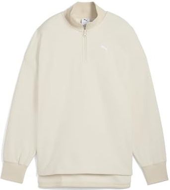 PUMA - HER - Oversized Wintertop - Dames - Ronde Hals - Halve Rits