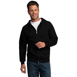 Fruit of the Loom unisex - Eversoft sweatshirts en hoodies voor volwassenen Shirt (1 pak), Zwart, L
