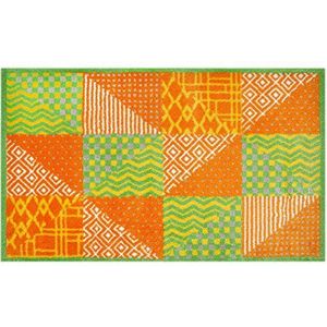 LifeStyle-Mat Designer deurmat huisdeur - vloermatten antislip en wasbaar - vuilvangmat / deurmat - groen 67x110cm