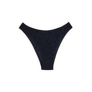Champion Legacy Icons Swimwear W - Stretch Light Crinkle Nylon Bottom Onderdeel van de bikini, zwart, XL Dames SS24, Zwart, XL