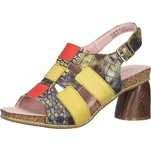Laura Vita Lilio 02 Damessandalen, geel, 39 EU