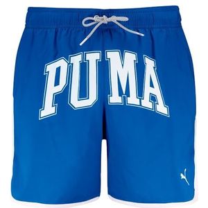 Puma - Track Mid - Zwembroek - Blauw - Gerecycled Materiaal - Sneldrogend