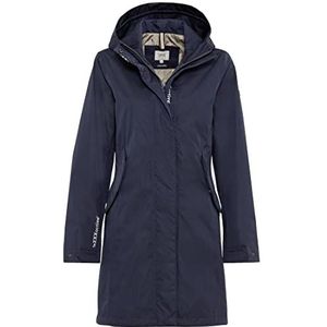 Camel Active Womenswear Dames 310554/1F37 Coat, Night Blue, 38, nachtblauw, 38