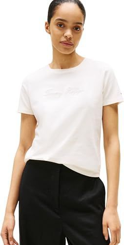 Tommy Hilfiger - S/S T-shirt - Wit - Dames
