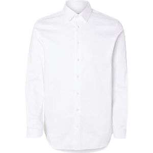 SLHSLIM-Performance Shirt LS NOOS, wit (bright white), M