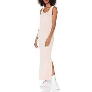 Daily Ritual Supersoft Terry Racerback Maxi Jurk voor dames, roze, XS