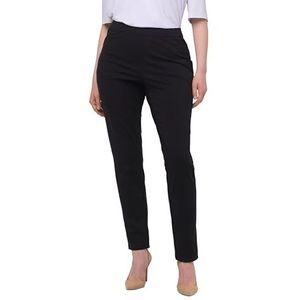 Ulla Popken Sienna, jerseybroek voor dames, elastische tailleband rondom, selectiebroek, blauw (donkerblauw 70), 31W x 30L