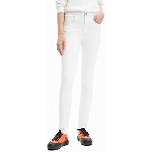 Desigual Casual broek voor dames, wit, 40