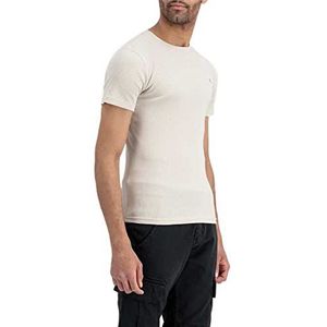 T-shirt - Vintage White - 50% Katoen, 50% Polyester