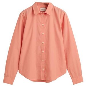 REG POPLIN Shirt, Peachy Pink, 34