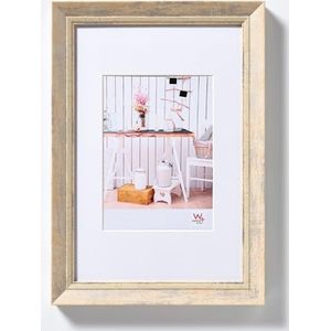 walther design fotolijst naturel 20 x 30 cm met passe-partout, chalet design lijst EL030H