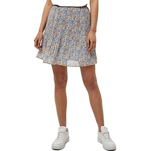 Minus Rikka Short Skirt, Dusty Blue Flower Print, 38