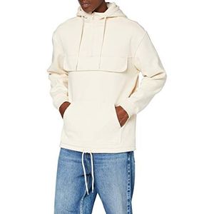 Build Your Brand Sweatshirt met capuchon voor heren, sweatshirt, pull over hoody, sweatshirt voor mannen, met heuptasje in 3 kleuren, maten S - 5XL, zand, XXL