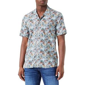 bugatti Heren 9253-38902 hemd, flessengroen-580, regular, flessengroen-580, 3XL