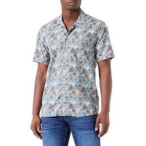 bugatti Heren 9253-38902 hemd, flessengroen-580, regular, flessengroen-580, 3XL