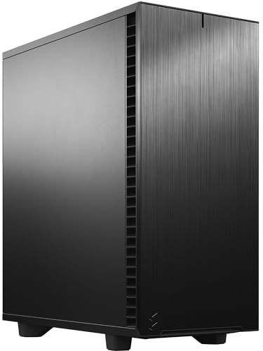 Fractal Design - Define 7 Compact - PC Behuizing - Zwart - Geborsteld Aluminium/Staal