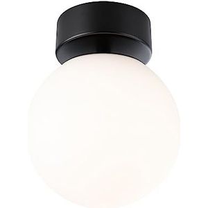 Paulmann 71072 LED plafondlamp Selection Bathroom Gove IP44 3000K 900lm 230V 9W zwart mat, satijn badkamerlamp