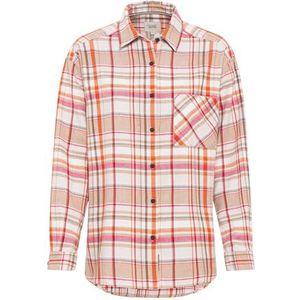 camel active Damesblouse, Check Nougat, XS