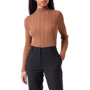 HUGO Sharimy Sweater voor dames, Medium Brown210, M