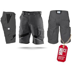 Kubler 24505365-9799-56 Shorts Activiq Maat 56 in Antraciet/Zwart