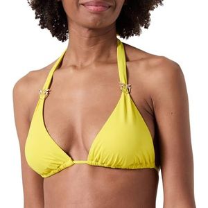 Pinko ABBONDANZA Bikinitop Tecno Jersey met ring vogel, H17_gele boterbloem, S