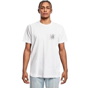 Mister Tee - Gebroken Glas - T-shirt - Wit