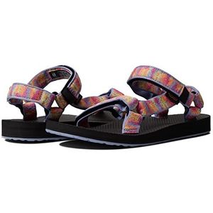 Teva Originele universele sport- en outdoorsandalen voor dames, Iriserende mandarijn Multi, 40 EU