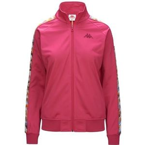 Kappa Wanniston Jas Grafisch roze/wit XL