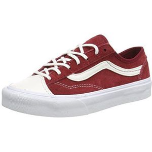 Vans Style 36 Slim, uniseks Low-Top Sneakers voor volwassenen, Rood Lederen Tc Fietsen Rood, 41 EU