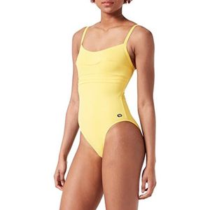 Haute pression Eendelig badpak voor dames, Geel, 46
