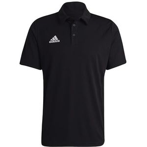 adidas Heren Entrada 22 Polo Shirt, Black, S Tall