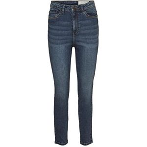 Noisy may NMAGNES Skinny Fit Jeans voor dames, hoge taille, blauw (medium blue denim), 25W x 32L