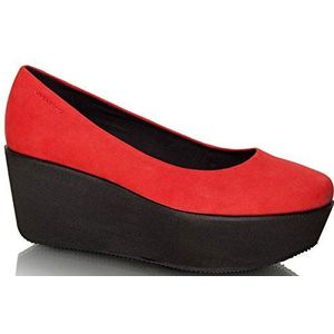 Vagabond Conga 3348-150-146 dames lage schoenen, rood Scarletred, 37 EU