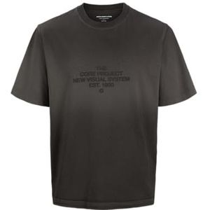 Jack & Jones Jcohorizon Fade Spray Tee Ss Crew Neck, zwart, M