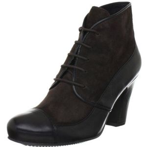 Citygate 960674 Dames klassieke halfhoge laarzen & enkellaarsjes, bruin donkerbruin zwart 2, 36 EU