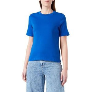 s.Oliver Bernd Freier GmbH & Co. KG Dames T-shirt, korte mouwen, blauw, 44, blauw, 44