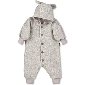 Sterntaler Baby-jongens knopen overall, lichtgrijs, 80