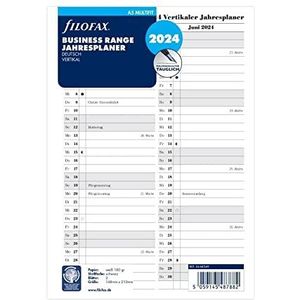 FILOFAX Kalendervulling A5 Multi jaarplanner verticaal (Duits) 2024