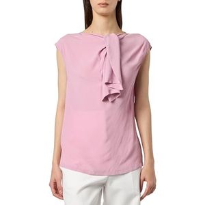 Pinko Tiberino Top Crepe de Chine, N98_orchideeënrook, 30 NL