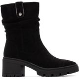 Refresh - 17302103 - Enkellaarsjes - Zwart - Ritssluiting - Casual