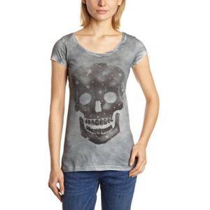 Blend Dames T-Shirt 4816 Regular Fit, groen (131), 38