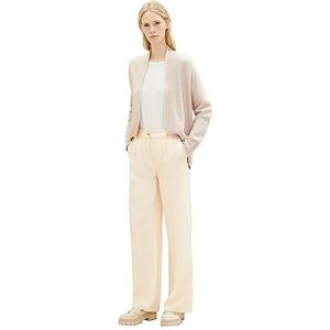 TOM TAILOR Basic cardigan voor dames, 32398 - Clouds Grey Melange, XL