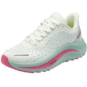 Gola Dames Alzir Speed Running Schoen, Wit/Plein Air/Hot Pink, 7 UK, Wit Plein Air Heet Roze, 40 EU